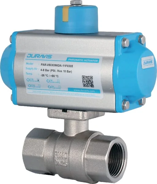 Duravis - BLV050DA - Duravis Pn.act.ball valve 2" d.w