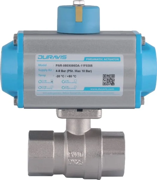 Duravis - BLV050SR - Duravis Pn.act.ball valve 2" s.a