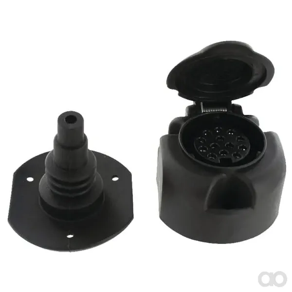 Erich Jaeger - 121140JAE - Plastic Socket Box 13-Pin