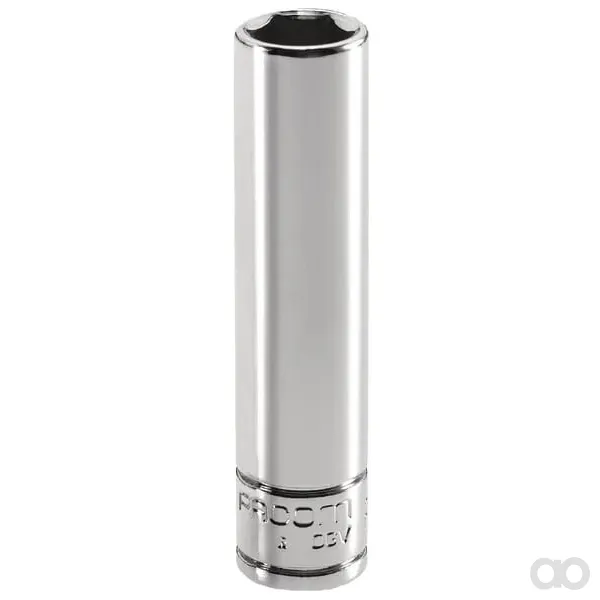 Facom - R7LA - Facom Socket 1/4" 6-point, long, 7mm - 3148510512754