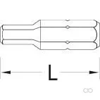 Gedore - 6856S010GED - Gedore 1/4" screwdriver bit hex 6mm, Screwdriver bit set - 4010886140116