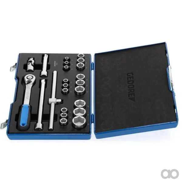 Gedore - DP19EMU20 - Socket Set 1/2, 23-pc