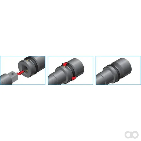 Gedore - DPK32SL17 - Gedore Impact socket 3/4" 17mm - 4010886935873