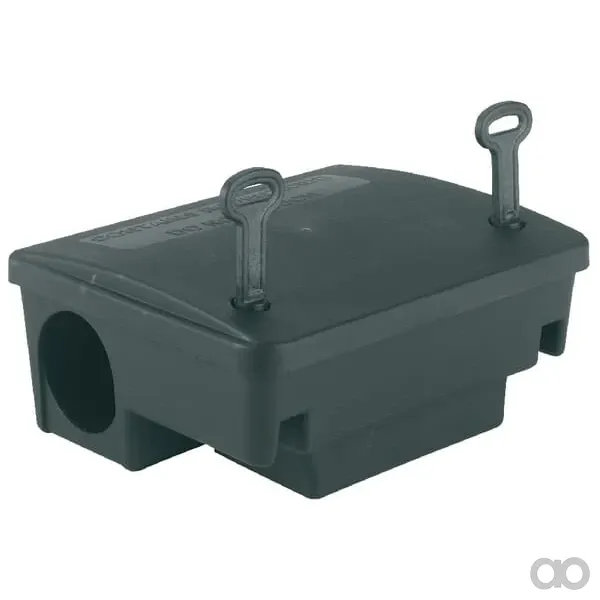 Kerbl - ES6617 - Kerbl Box per esca per topi in plastica