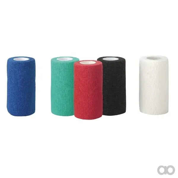 Kerbl - VV1045 - Bendaggio autoadesivo rosso 7,5 cm