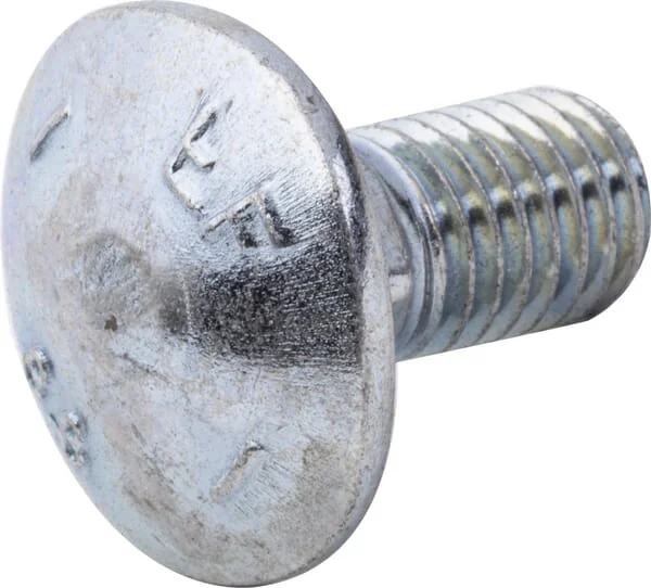 Kongskilde - 86512422 - Bullone a testa tonda M10x20 acciaio zincato 8.8