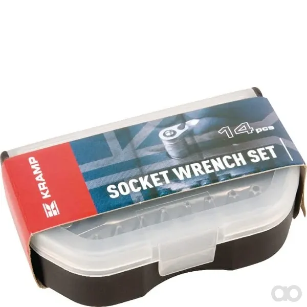 Kramp-1804970909kr - Socket set Mini 1/4" 14-pieces