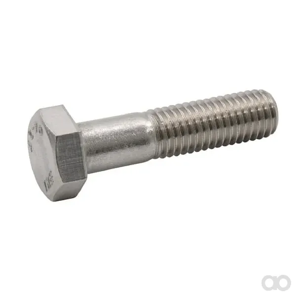 Kramp-93178312unc - Hex head bolt UNC 7/8"x3 1/2" DIN931 steel zinc-plated 8.8 Kramp