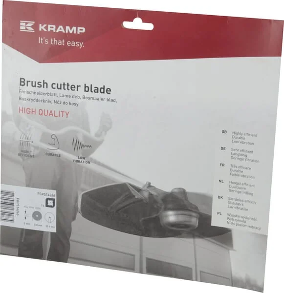 Kramp-fgp514266 - Brushcutter blade 4T, L:230, Ø25.4, 2mm