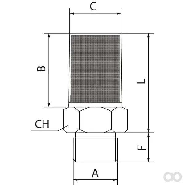 Kramp - SIL1MR - Kramp Muffler - SIL1MR, 8716106874361