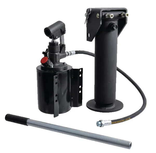 Kramp - SP85250CSSET1 - Kramp Support foot with hand pump 5.7 ton - SP85250CSSET1, 8716106314447