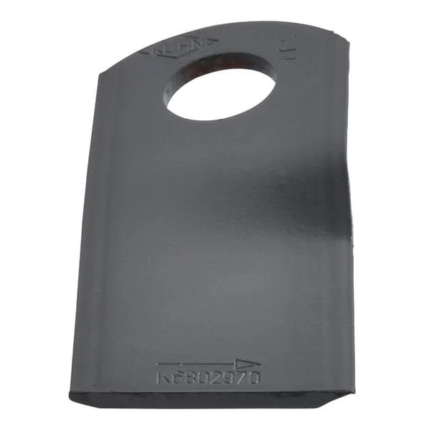 KUHN - K6802970 - Lama tagliaerba sinistra 105x47x4 mm, Diametro foro 20,50 mm; Adatto a KUHN, 25 pezzi