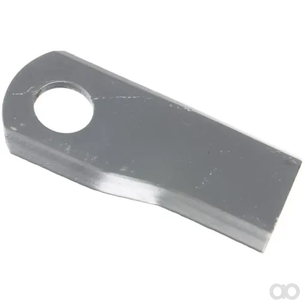 KUHN - K6802970 - Lama tagliaerba sinistra 105x47x4 mm, Diametro foro 20,50 mm; Adatto a KUHN, 25 pezzi