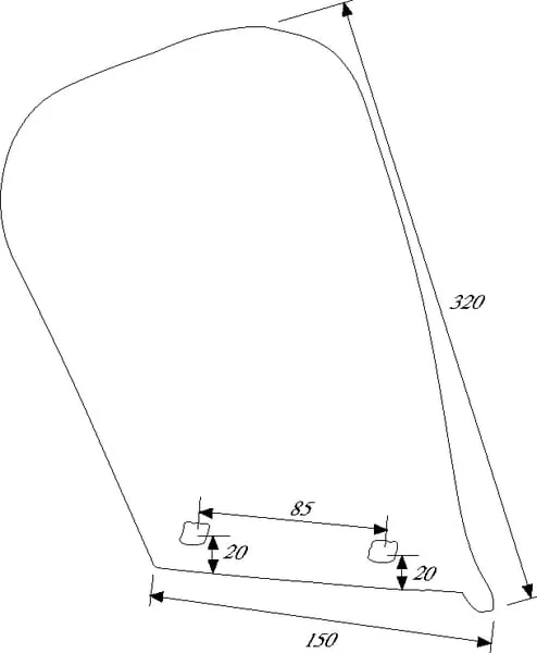 Lemken - 34710020 - Lama di livellamento M1 RE