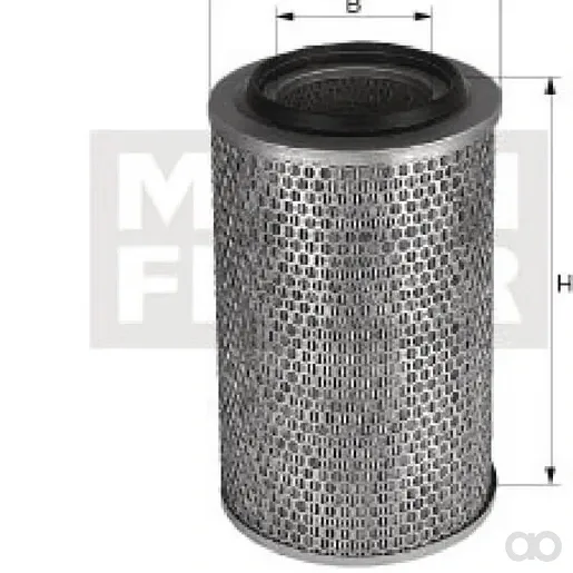 Mann Filter - C17160 - Air Filter Element