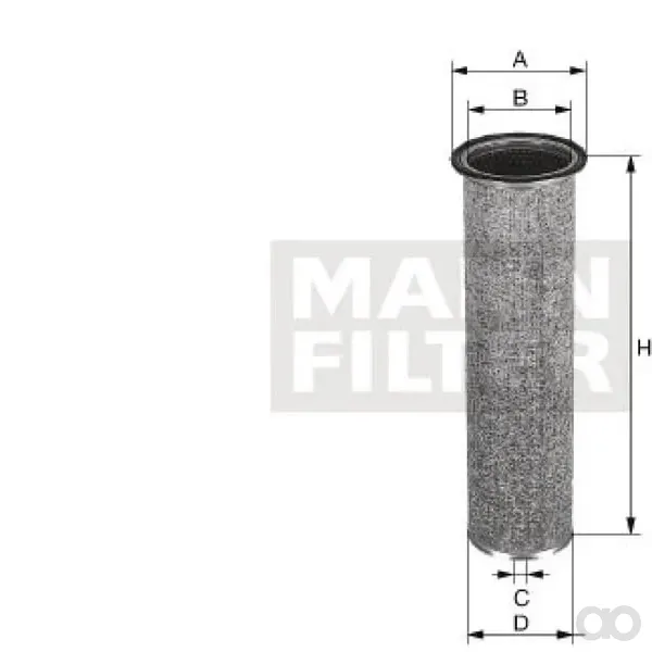 Mann Filter - CF923 - Secondary Air Filter Element