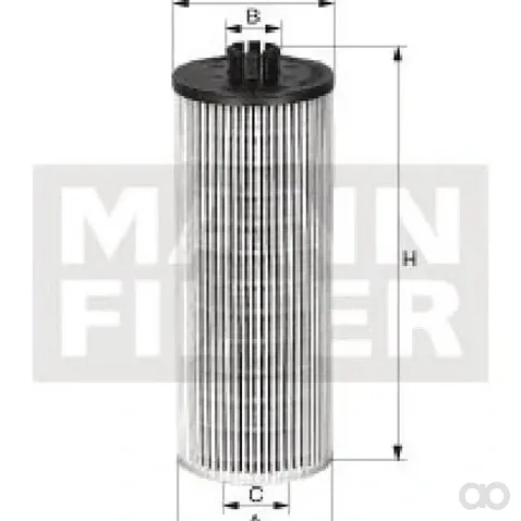 Mann Filter - HU9472X - Elemento filtro olio privo di metalli