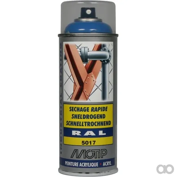 Motip - 07009 - RAL 5017 Spray acrilico Blu stradale