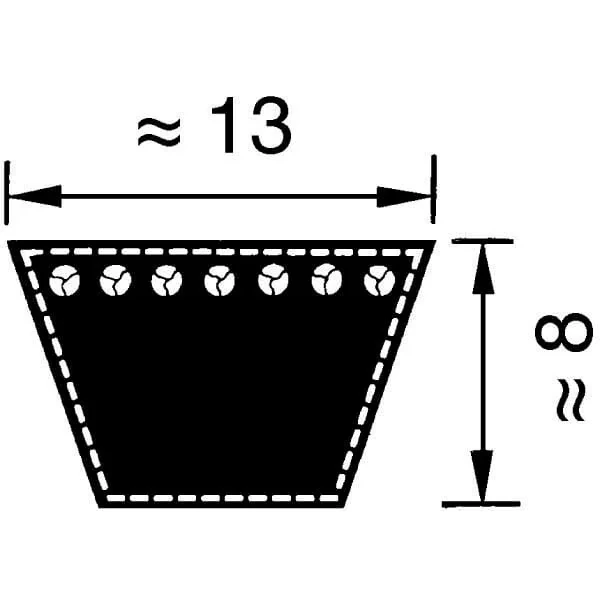 Optibelt - VB132540 - Cingia V Li A100