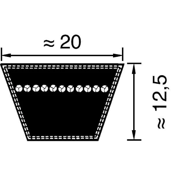 optibelt - VB203750 - V-BELT