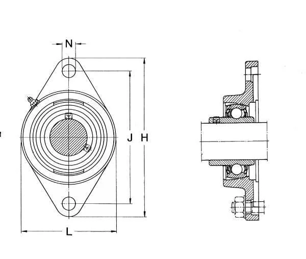 SKF - FYTBK20TF - Cuscinetti Y FYTBK 20 TF