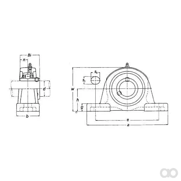 Timken - UCP209TIM - Unità di custodia UCP