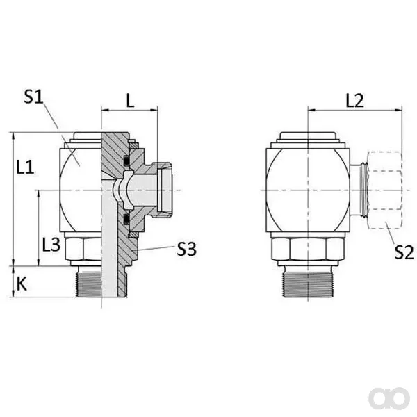 Voss - DGWEV12LM16WD - Giravolta Banjo 12L M16
