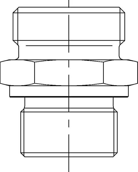 Voss - GES22L34NPT - Unione 22L 3/4NPT