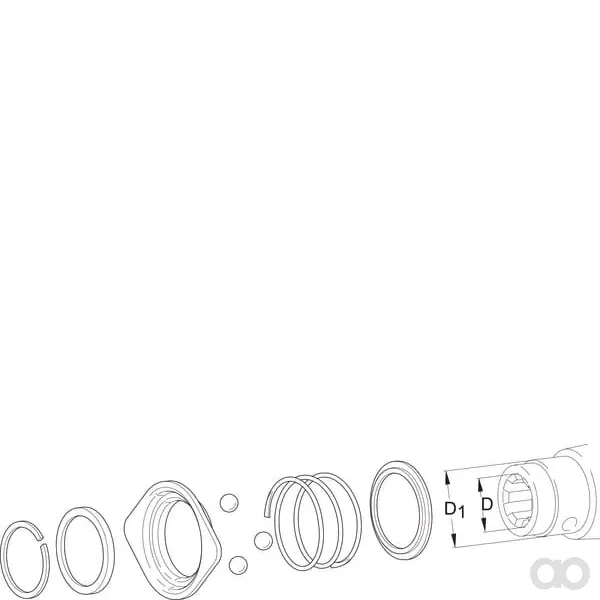 Walterscheid - AG127 - PULL CLOSURE 1-1/8