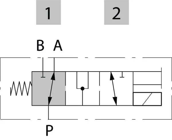 Walvoil - DFE0523001 - Valvola 3/2 12DC 3A G06 1