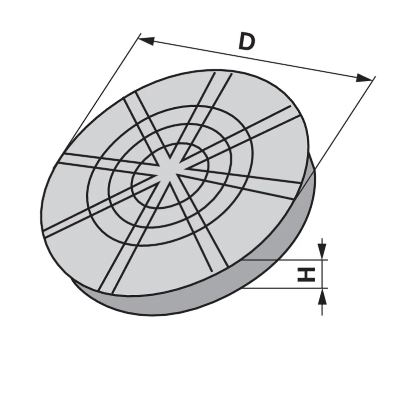 AC Hydraulic - GSI - Appoggio in gomma
