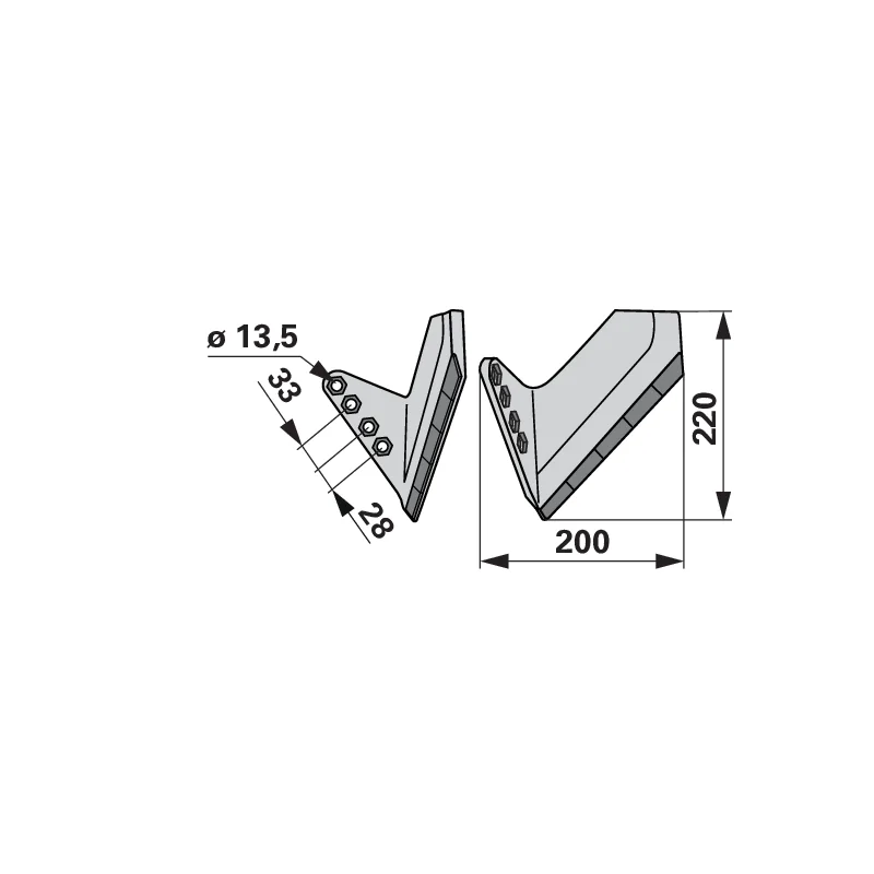 Agricarb - ADH0856-HYG - Vomeri ad alette