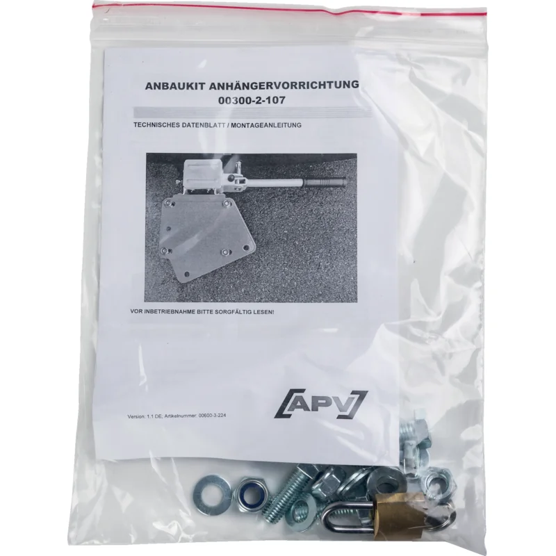 APV - 00300-2-107 - Supporto gancio di traino per autovetture