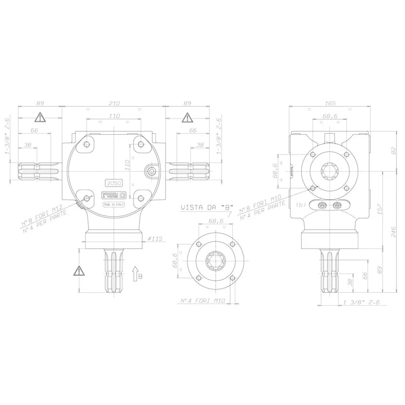 Bondioli Pavesi - S2050191G111 - Riduttore a T