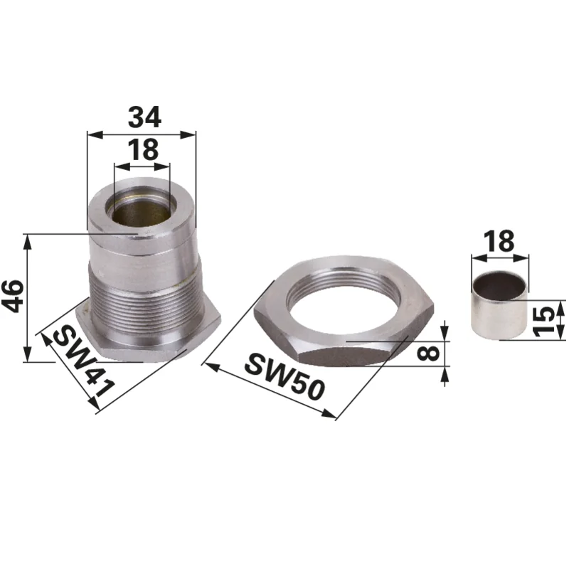 Carraro Achsen - 1-33-741-104 - Set di riparazione