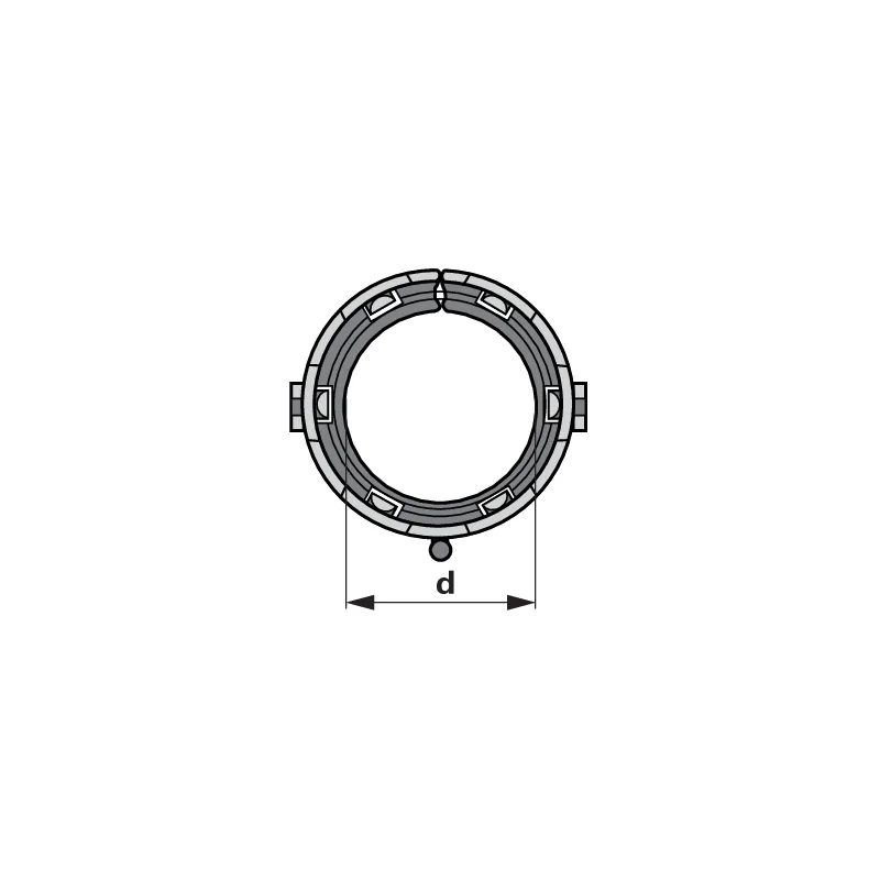 Comer - 180.014.506 - Anello di scorrimento