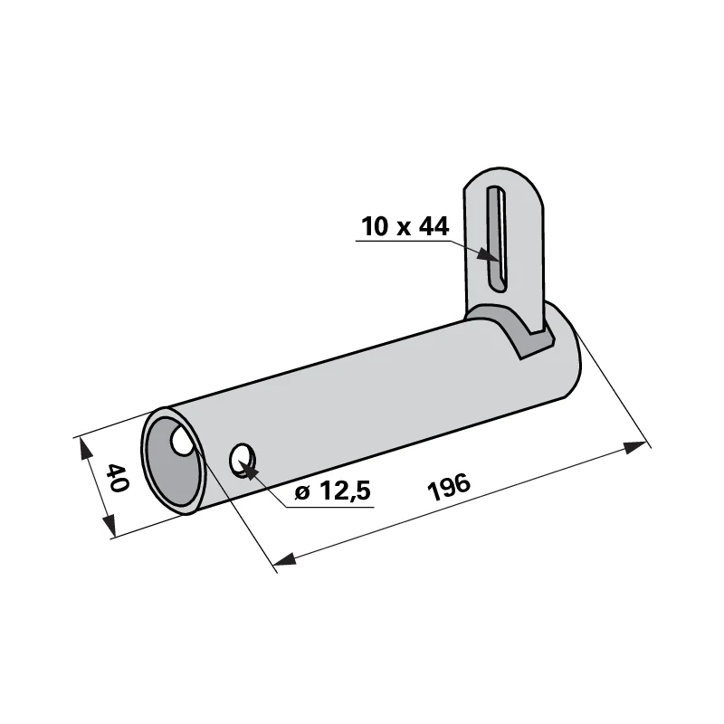 Deutz Fahr - 1660 5590.86 - Tubo del cuscinetto