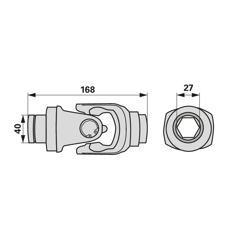 Deutz Fahr - 1660 7755 - Giunto semplice