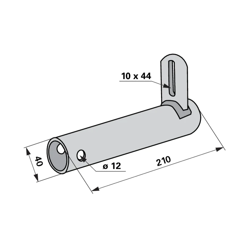 Deutz Fahr - 1662 4055 - Tubo del cuscinetto