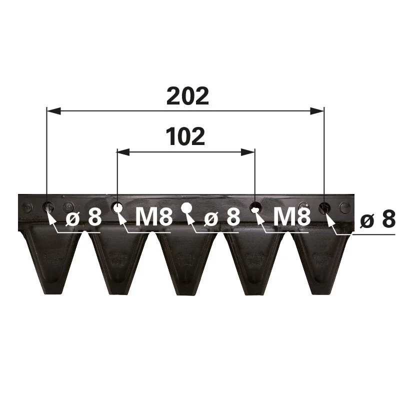 ESM - 102.0331 - Barra falciante