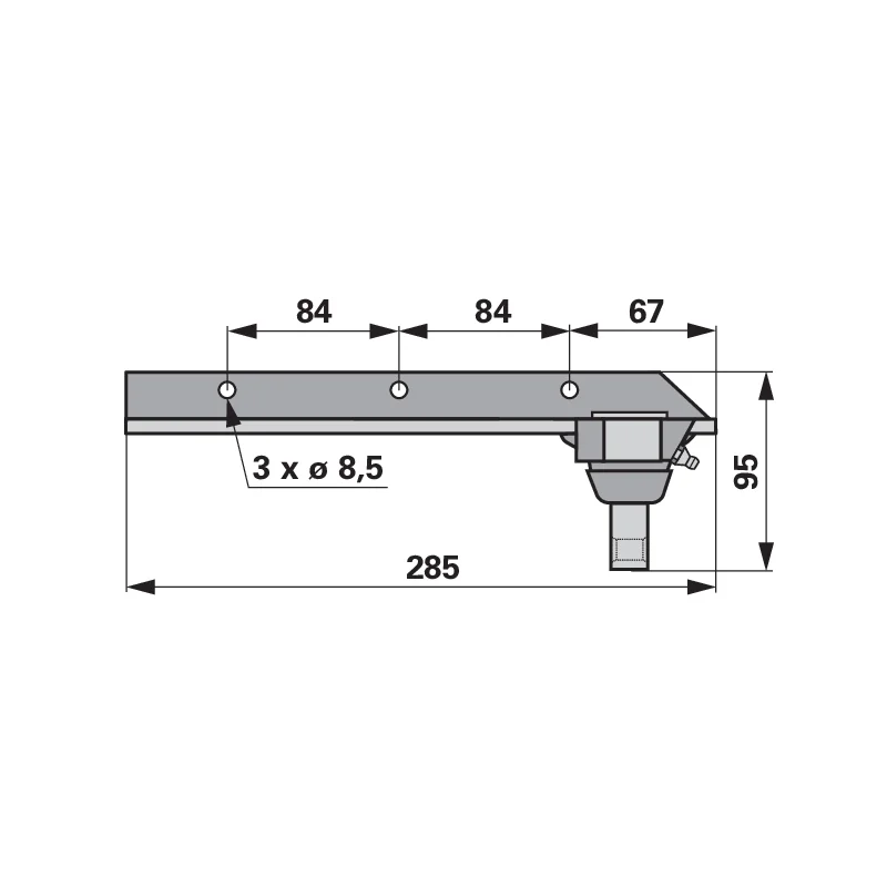 ESM - 247.5430 - Testa del controcoltello