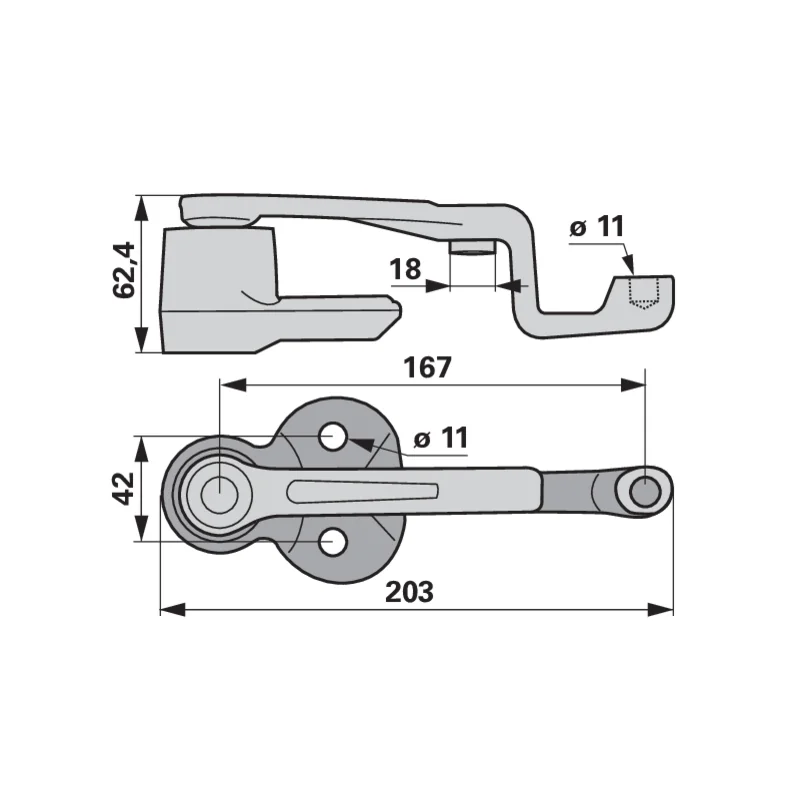 ESM - 267.4720 - Braccio guida coltello