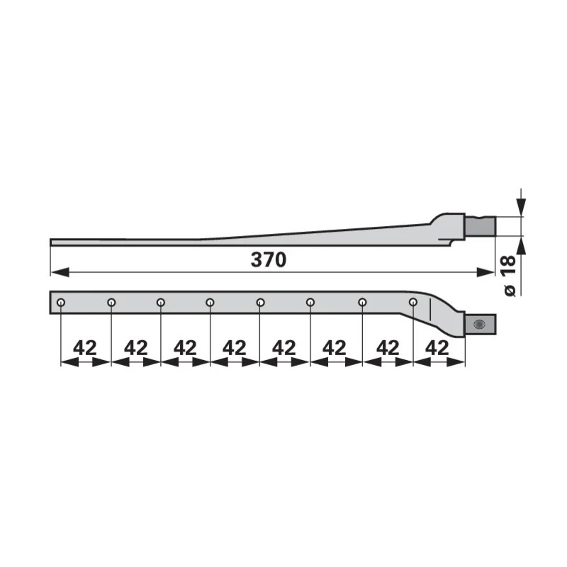 ESM - 345.5240 - Testa coltello superiore