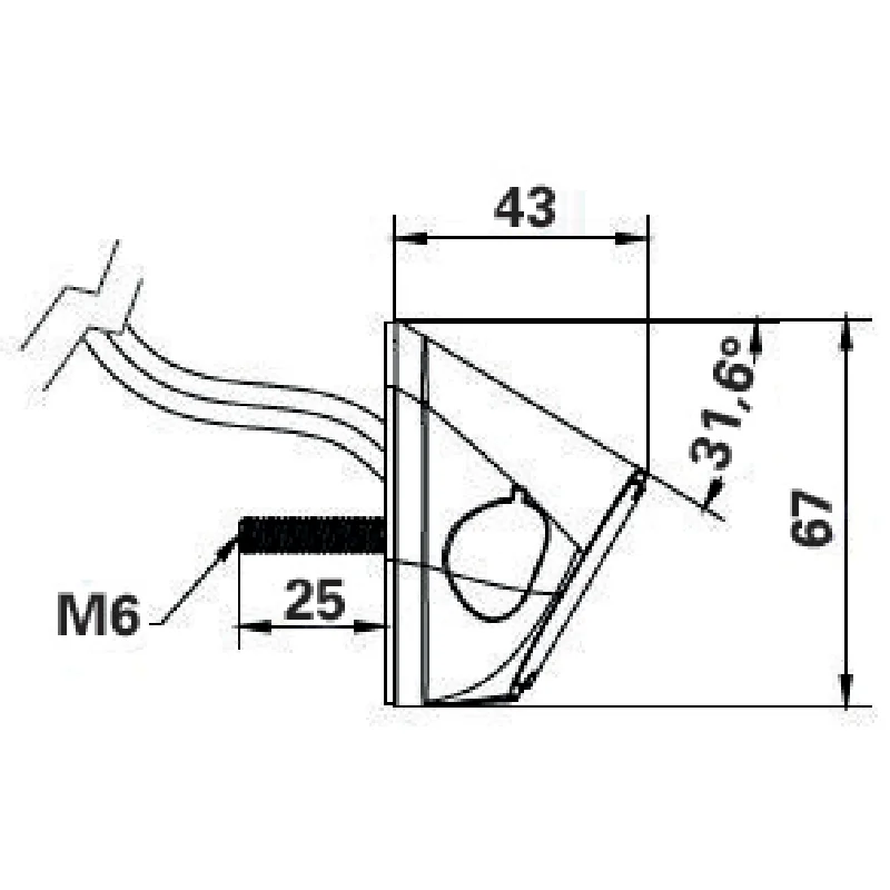Fabrilcar - 42-2000-501 - Luce ambiente LED