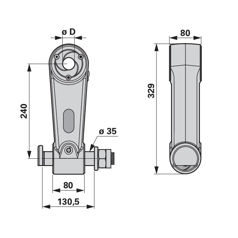 Finn-Rotor - CR600-CR1000 - Giunto oscillante
