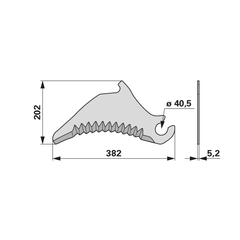 FRANK - 0013273821 - Coltello per pressa