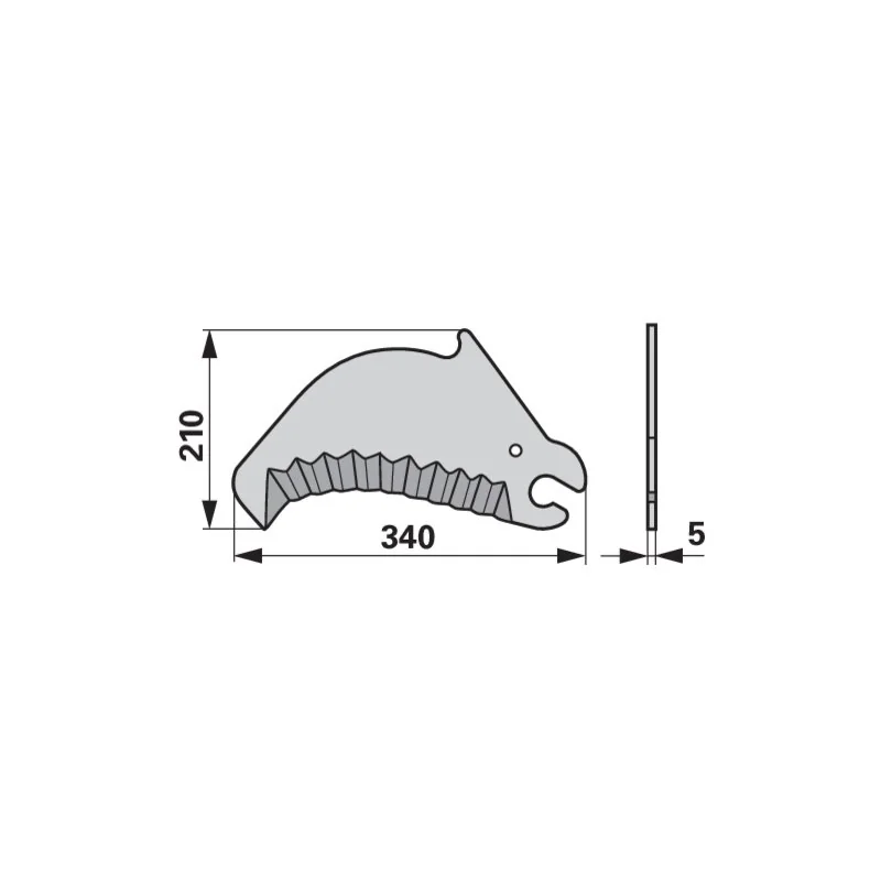 FRANK - 87036000 - Coltello per pressa