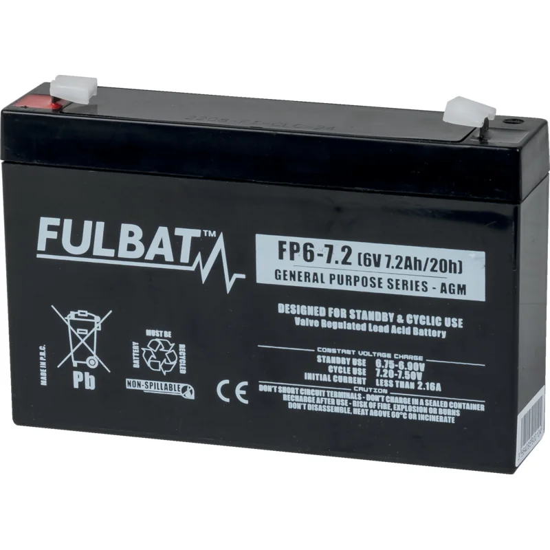 Fulbat - FP6-7.2 - Batteria di servizio