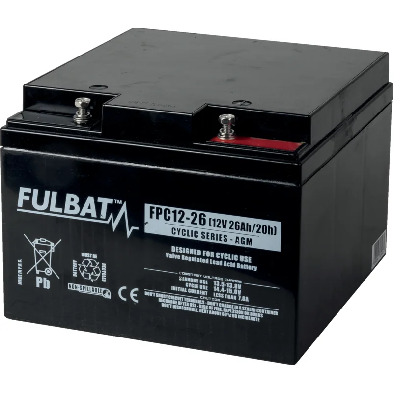 Fulbat - FPC12- 26 - Batteria di servizio