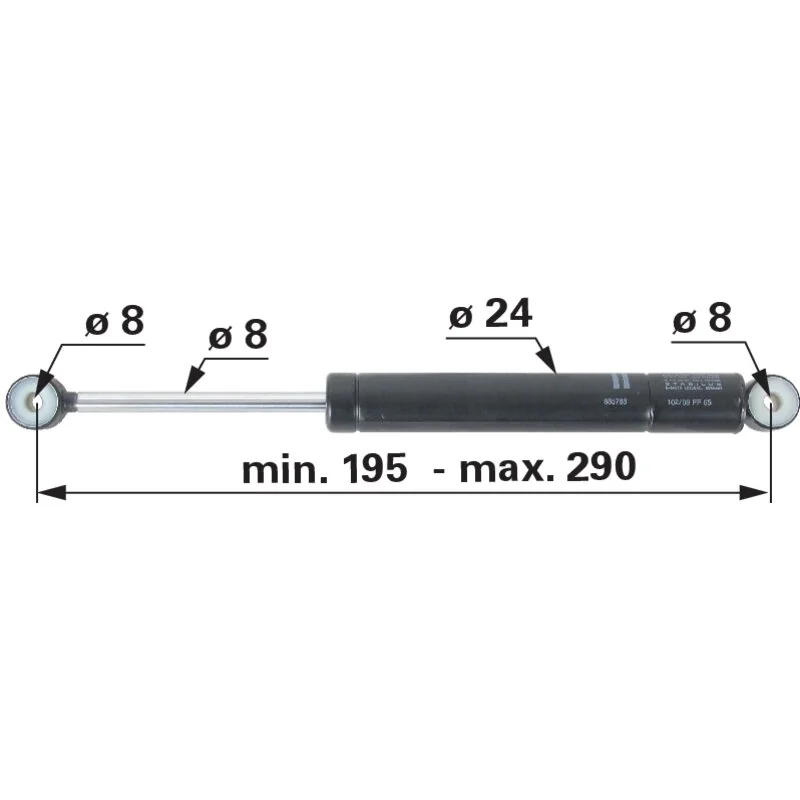 Grammer - 118884 - Ammortizzatore